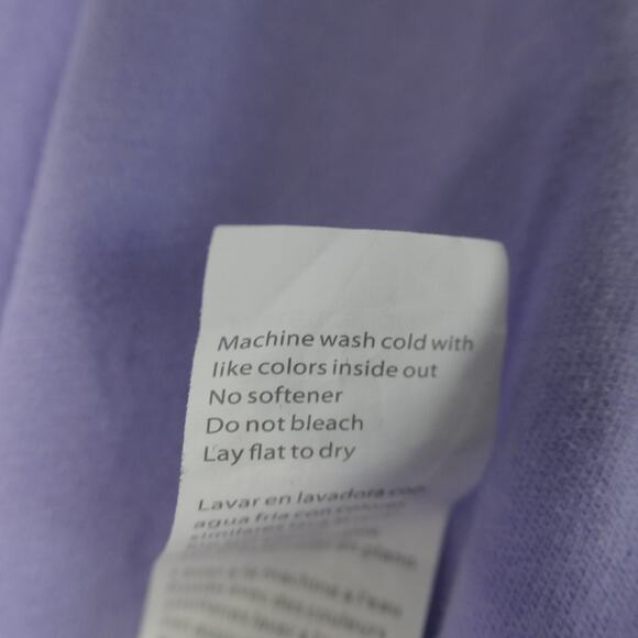 NEW Fabletics Front Twist Tee Womens XL or 12 14 Purple Knotted Athletic Hike - Picture 14 of 14